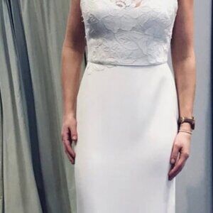 Wedding Dress: Amy Kuschel Harlem Dress Silk Crepe